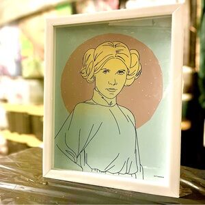 Officially Licensed Star Wars Princess Leia Framed Art Poster